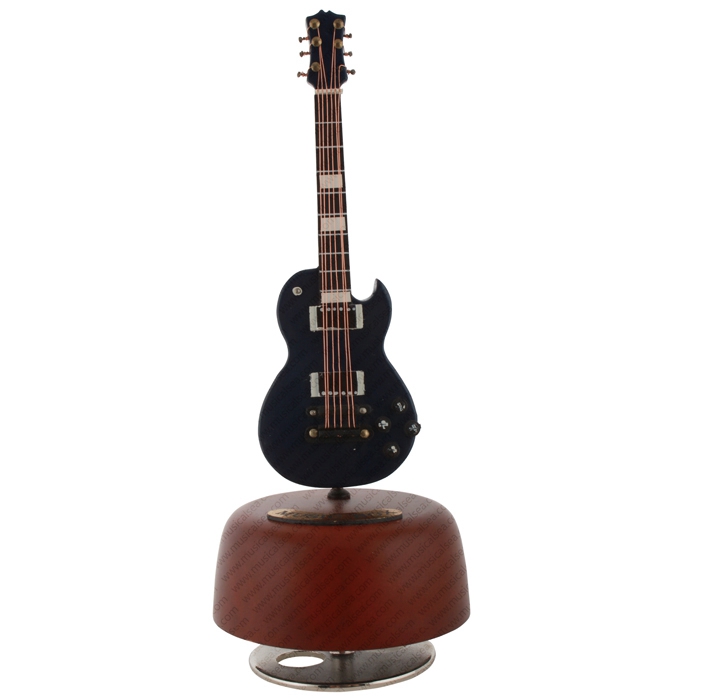 High quality miniature guitar music box toys